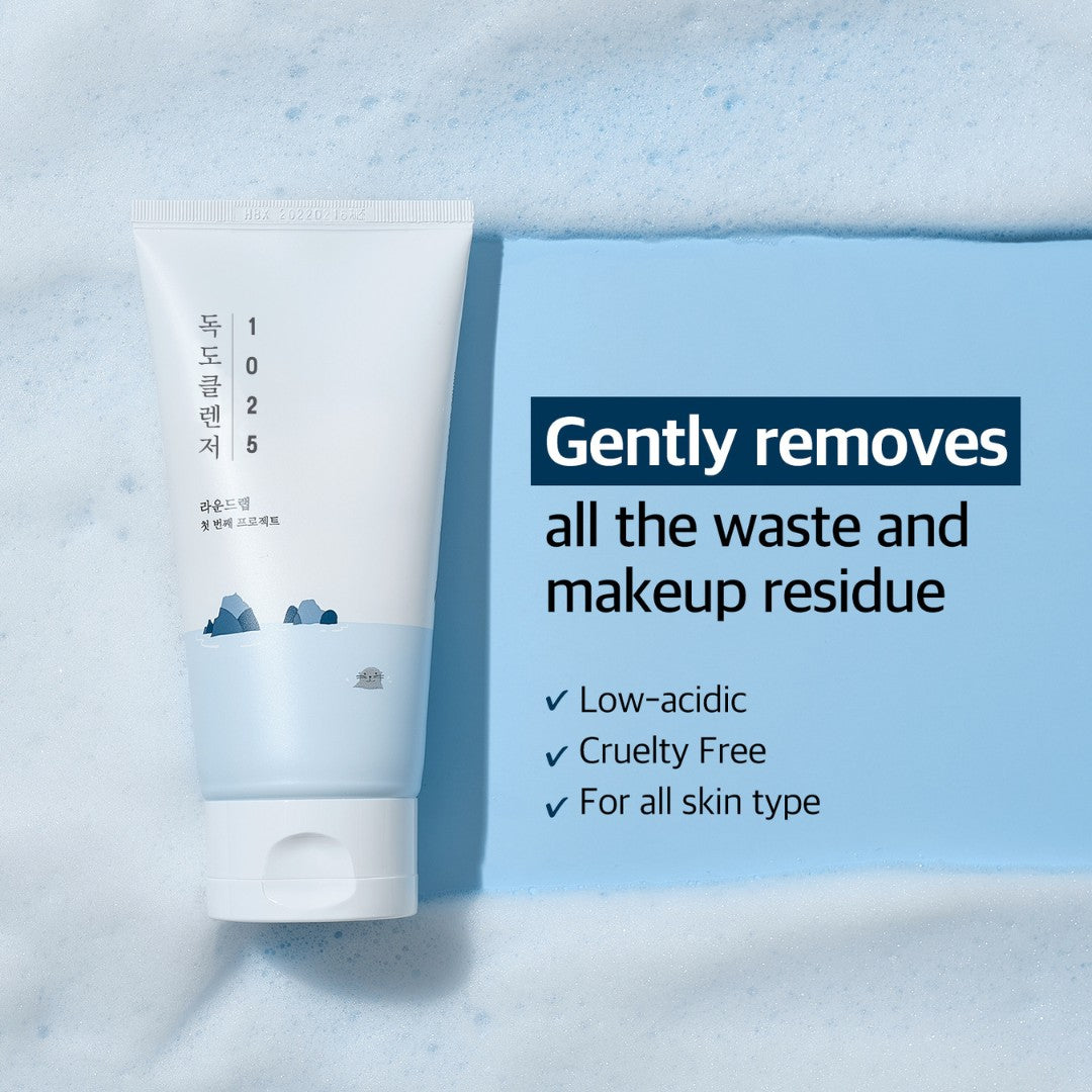 1025 Dokdo Cleanser 150 ML-ROUND LAB-HBYTALA