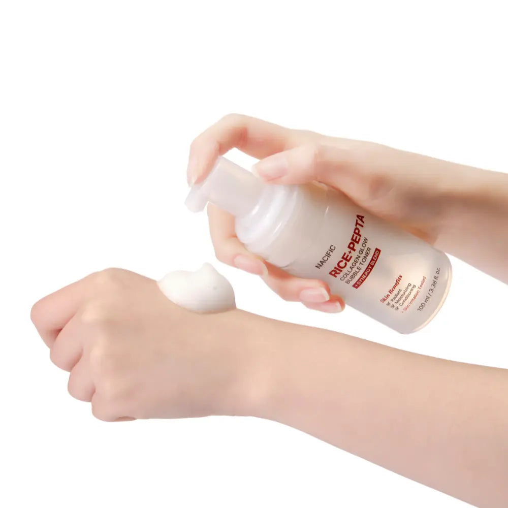 Rice Pepta Collagen Glow Bubble Toner 100ML