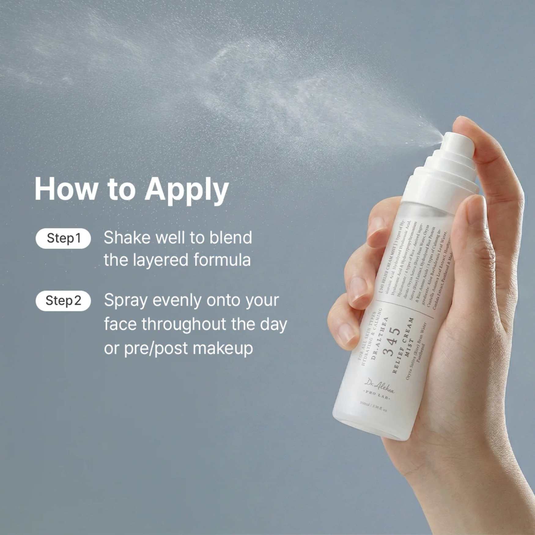 345 Relief Cream Mist-DR.ALTHEA-HBYTALA