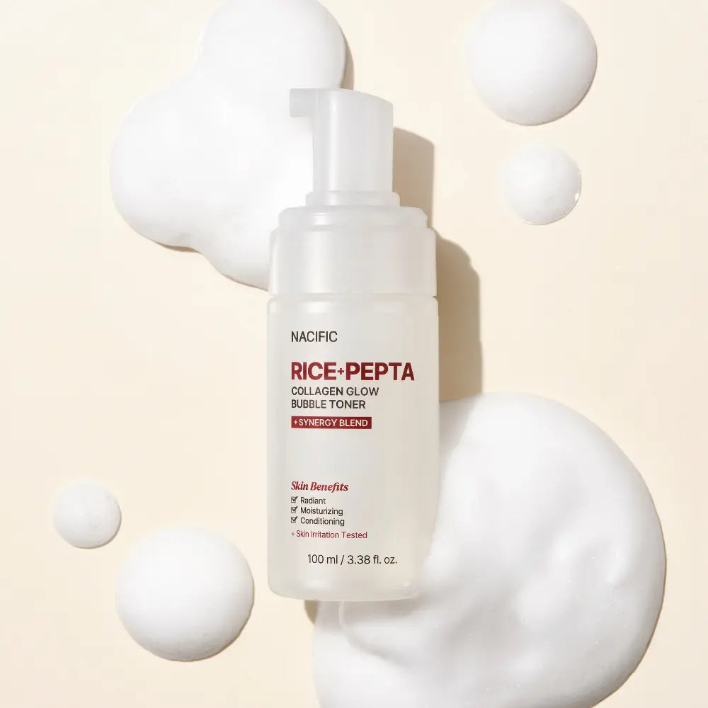 Rice Pepta Collagen Glow Bubble Toner 100ML
