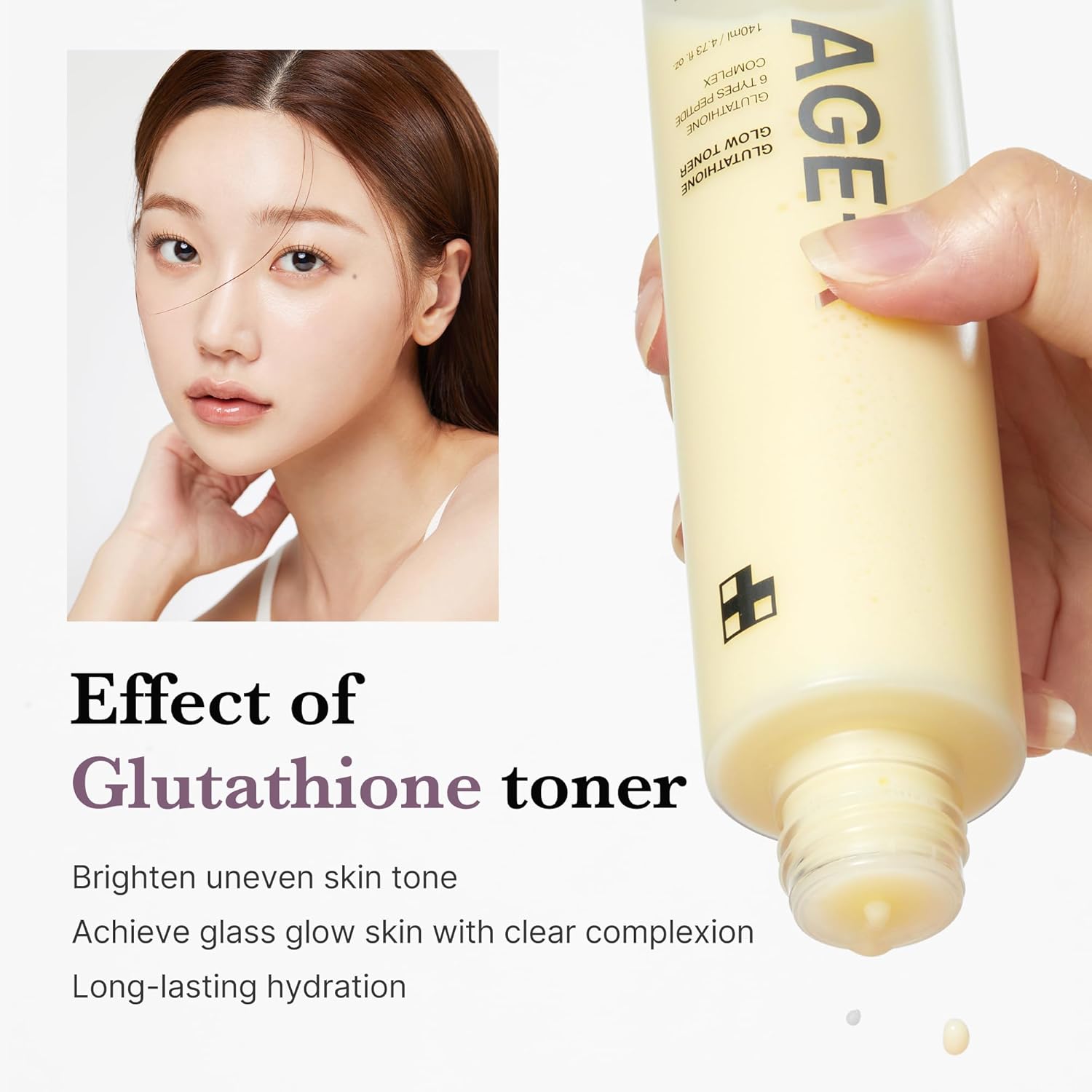AGE-R Glutathione Glow Milk Toner-MEDICUBE-HBYTALA