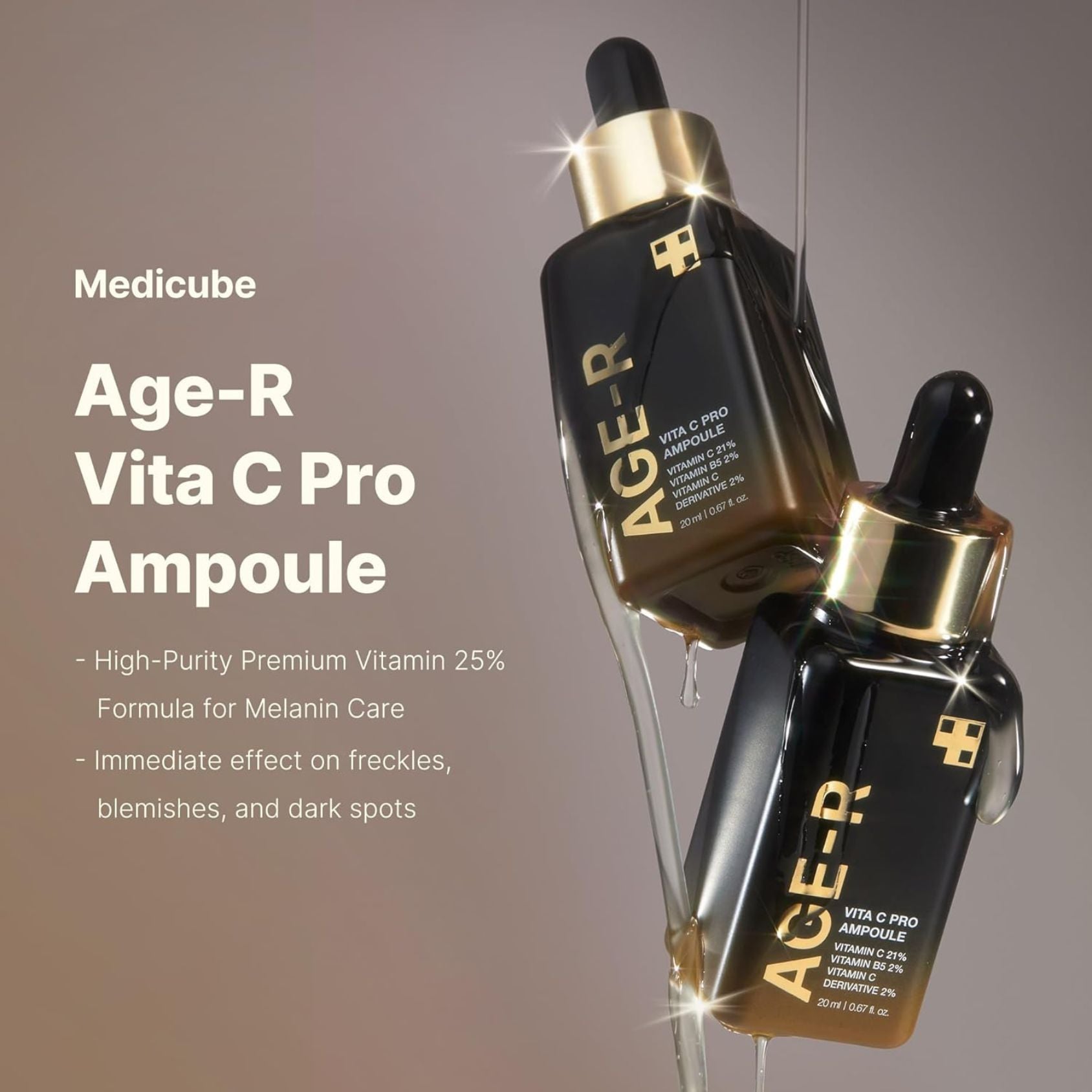 AGE-R Vita C Pro Ampoule-MEDICUBE-HBYTALA