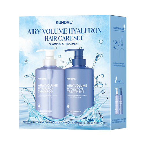 Airy Volume Hyaluron Hair Care Set-KUNDAL-HBYTALA