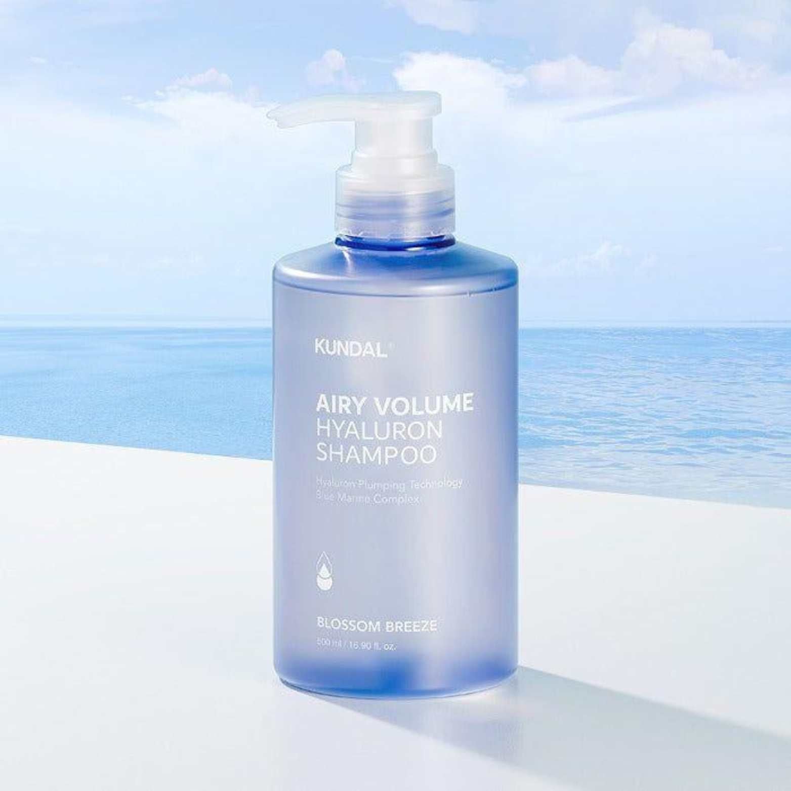 Airy Volume Hyaluron Shampoo 500ML - Blossom Breeze-KUNDAL-HBYTALA