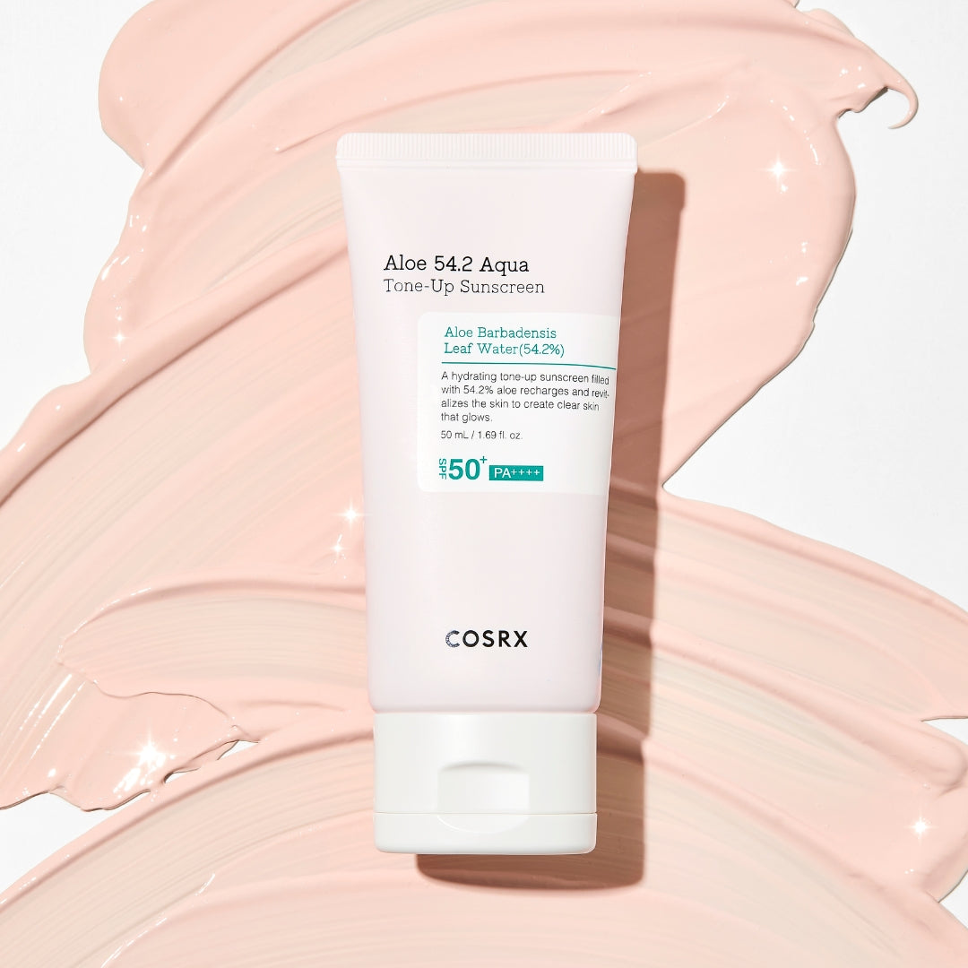Aloe 54.2 Aqua Tone-up Sunscreen SPF 50+ PA++++-COSRX-HBYTALA