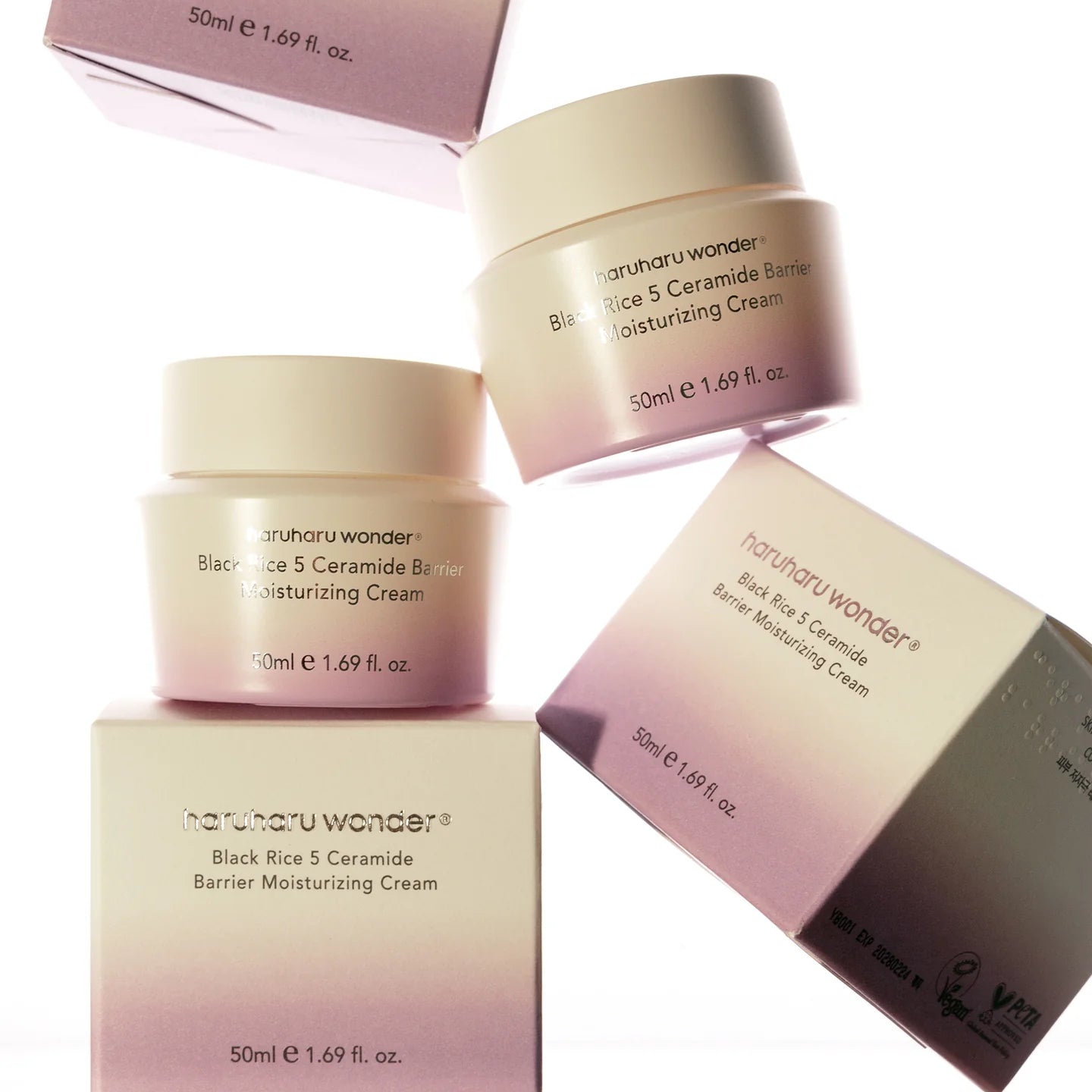 BLACK RICE 5 Ceramide Barrier Moisturizing Cream-HARUHARU WONDER-HBYTALA