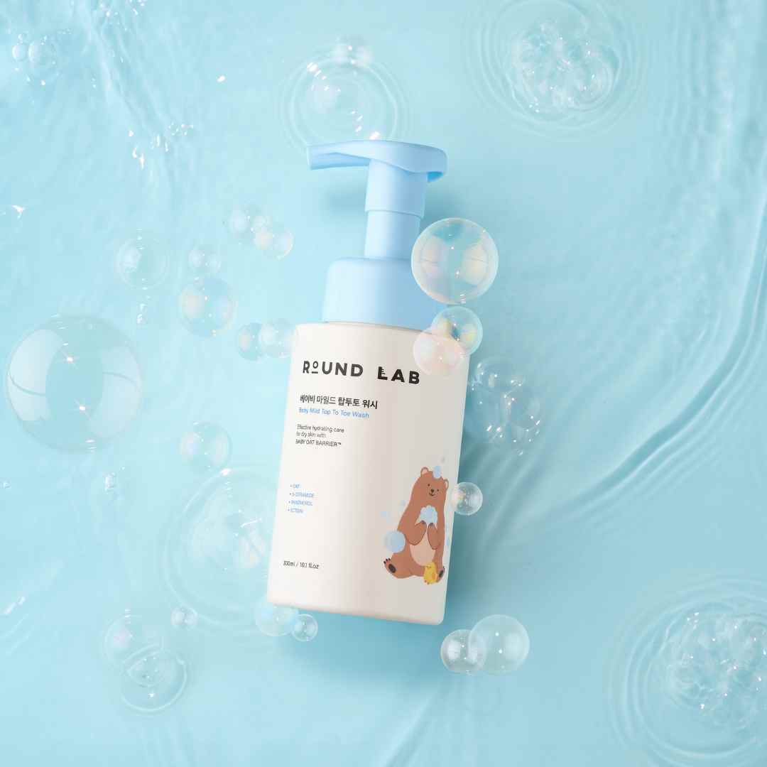 Baby Mild Top To Toe Wash 300ml-ROUND LAB-HBYTALA