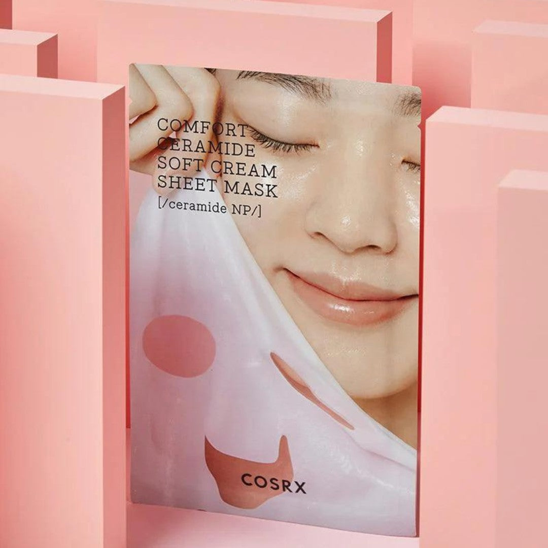 Balancium Comfort Ceramide Soft Cream Sheet Mask-COSRX-HBYTALA