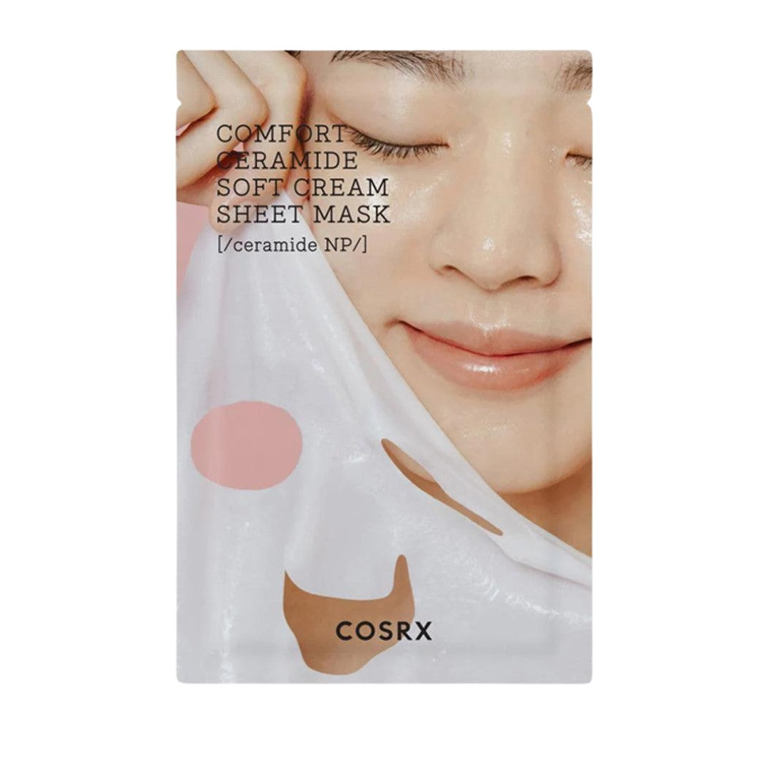 Balancium Comfort Ceramide Soft Cream Sheet Mask-COSRX-HBYTALA
