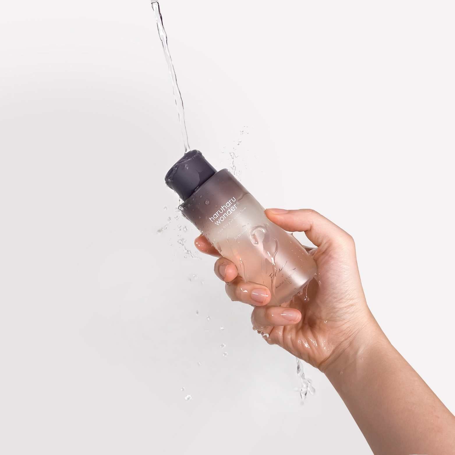 Black Rice Hyaluronic Toner for Sensitive Skin - Free of Alcohol Fragrance-HARUHARU WONDER-HBYTALA