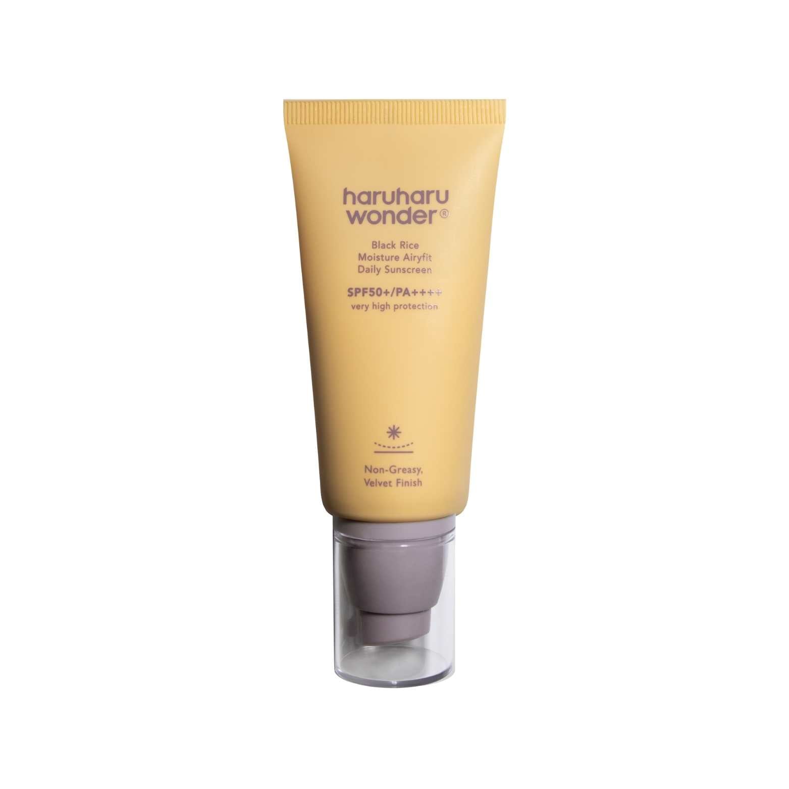 Black Rice Moisture Airyfit Daily Sunscreen SPF50+ PA++++-HARUHARU WONDER-HBYTALA