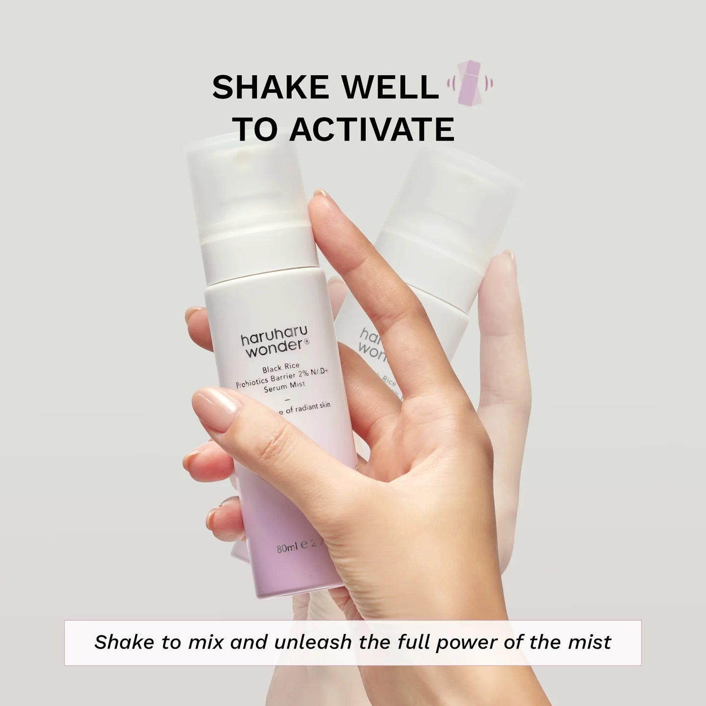 Black Rice Probiotics Barrier 2% NAD+ Serum Mist-HARUHARU WONDER-HBYTALA