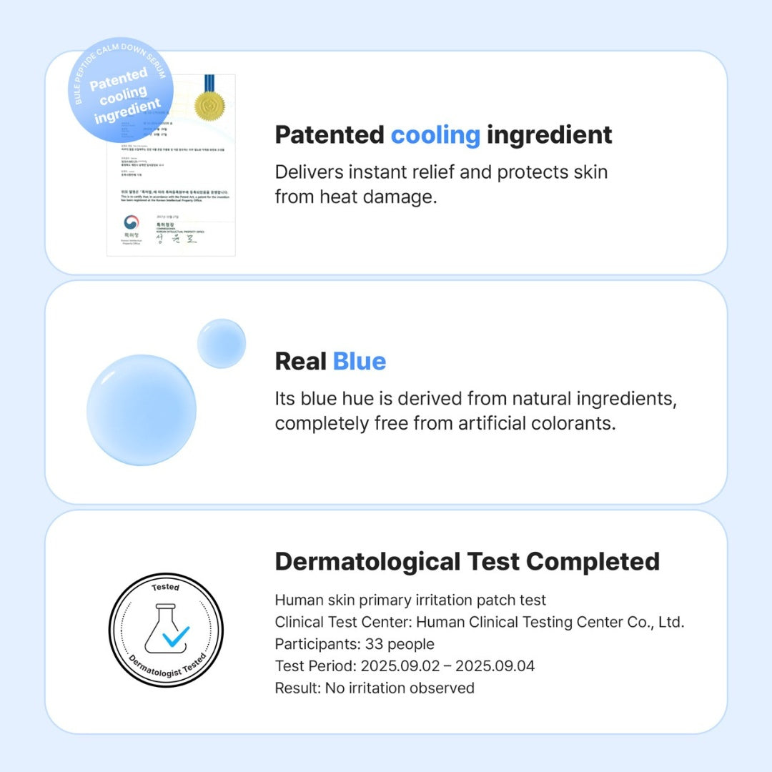 Blue Peptide Calm Down Serum 30ml-TIAM-HBYTALA