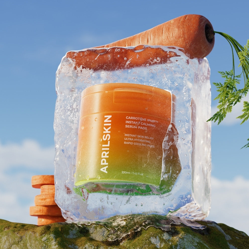 CARROTENE IPMP™ INSTANT CALMING SERUM PADS-APRILSKIN-HBYTALA