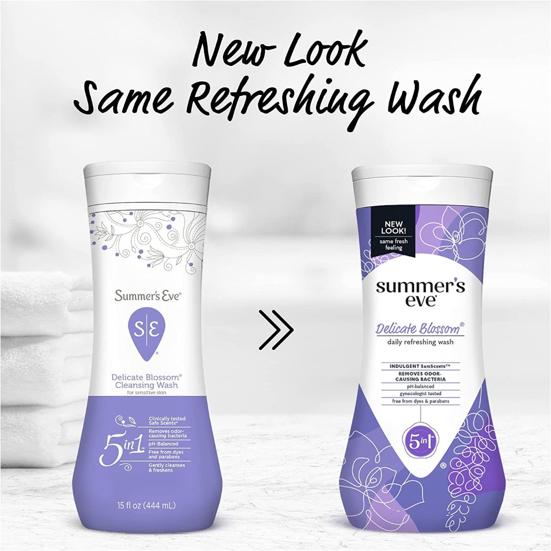 Cleansing Wash Fragrance Delicat Blossom-Summer's Eve-HBYTALA