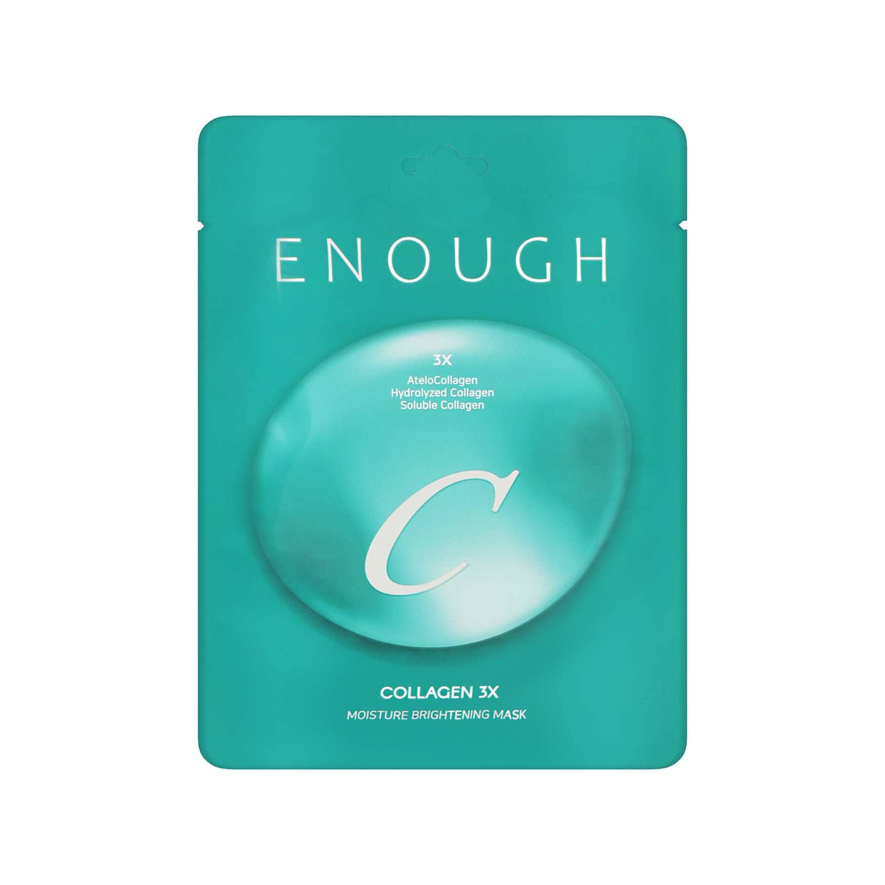Collagen 3x moisture Brightening sheet mask-ENOUGH-HBYTALA