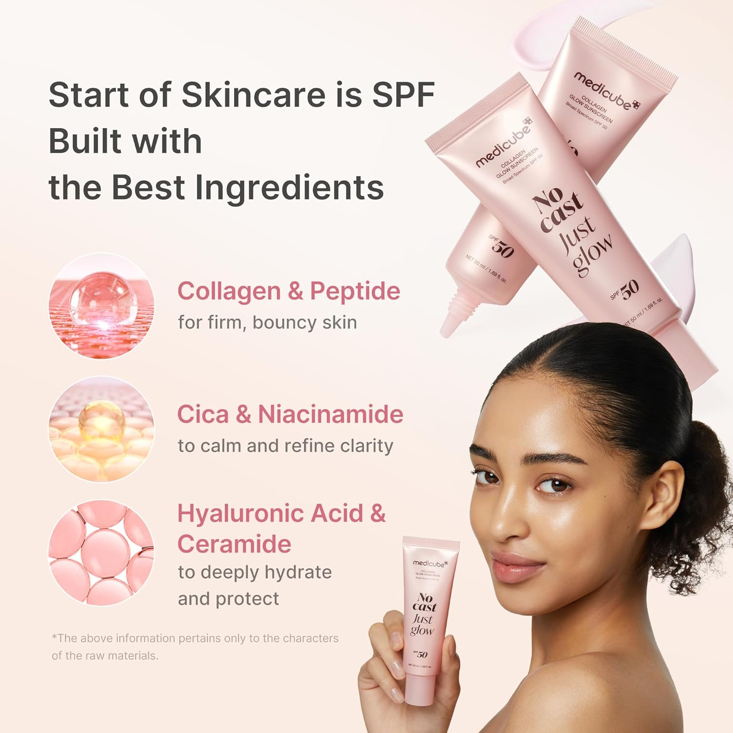 Collagen Glow Sunscreen 50 ML-MEDICUBE-HBYTALA