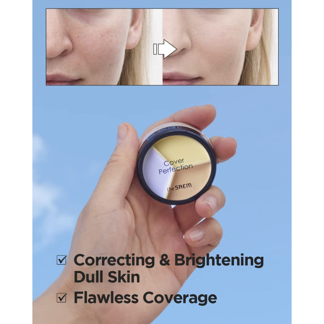 Cover Perfection Triple Pot Concealer-THE SAEM-HBYTALA