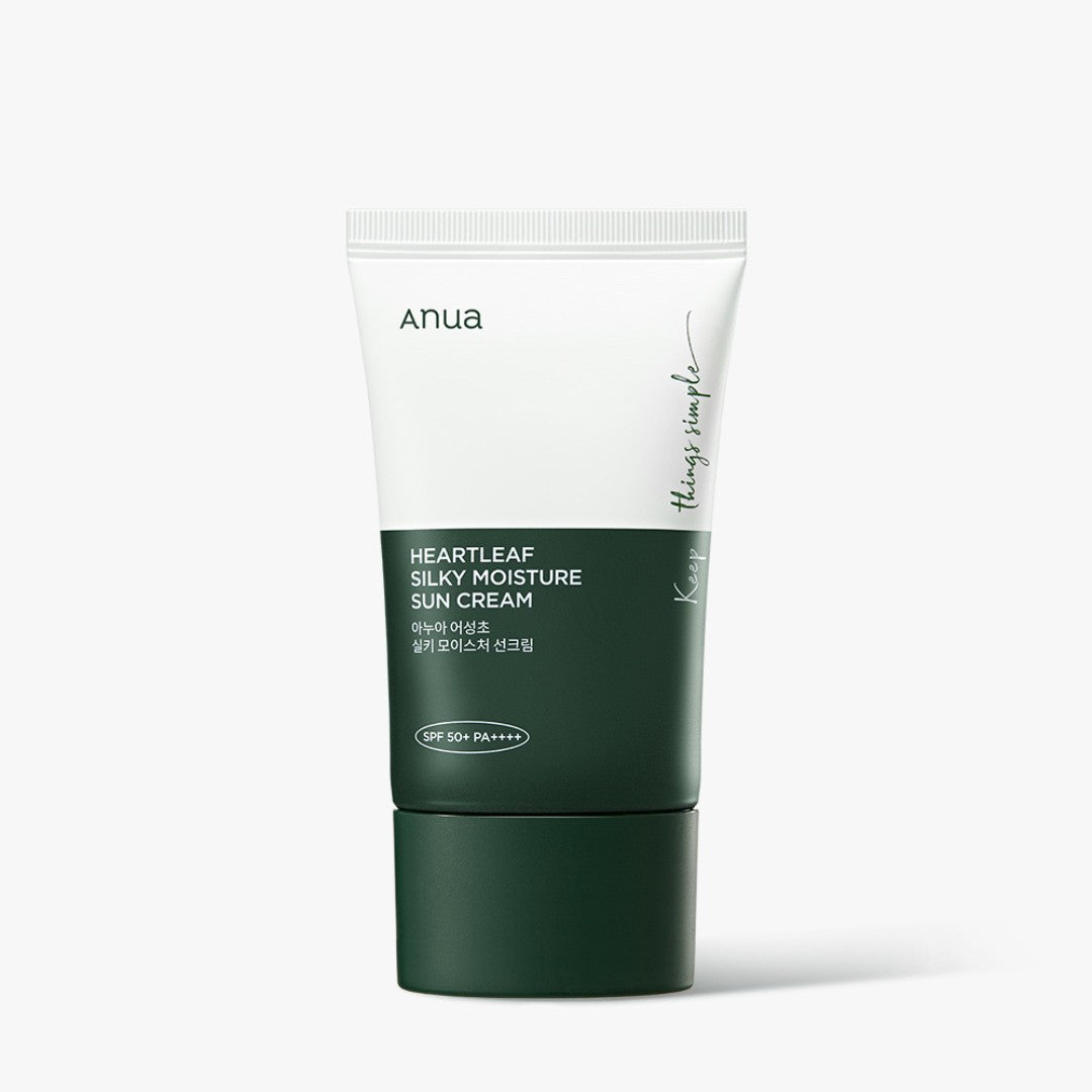 Heartleaf Silky Moisture Sun Cream-ANUA-HBYTALA
