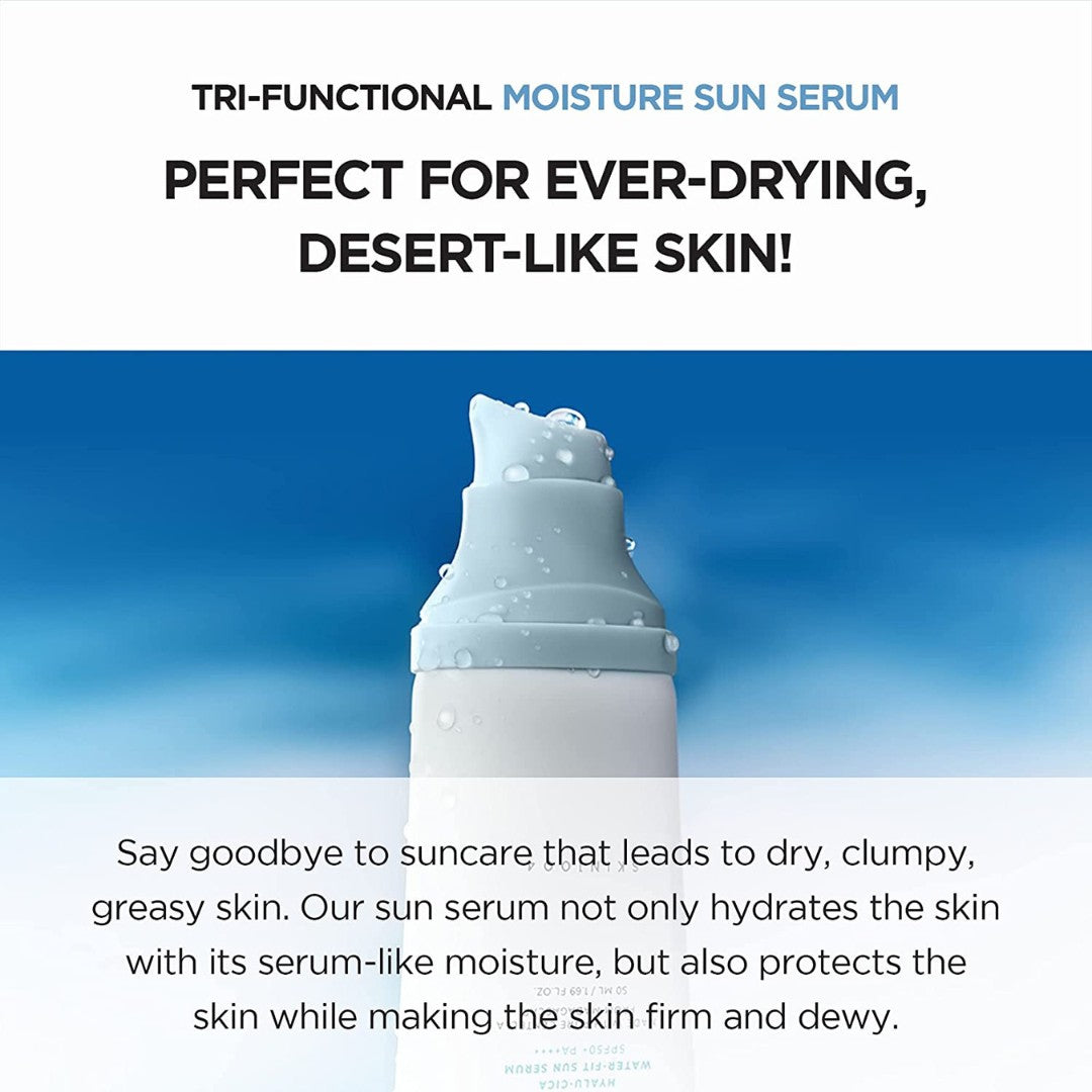 HYALU-CICA WATER-FIT SUN SERUM SPF50+ PA++++-SKIN1004-HBYTALA