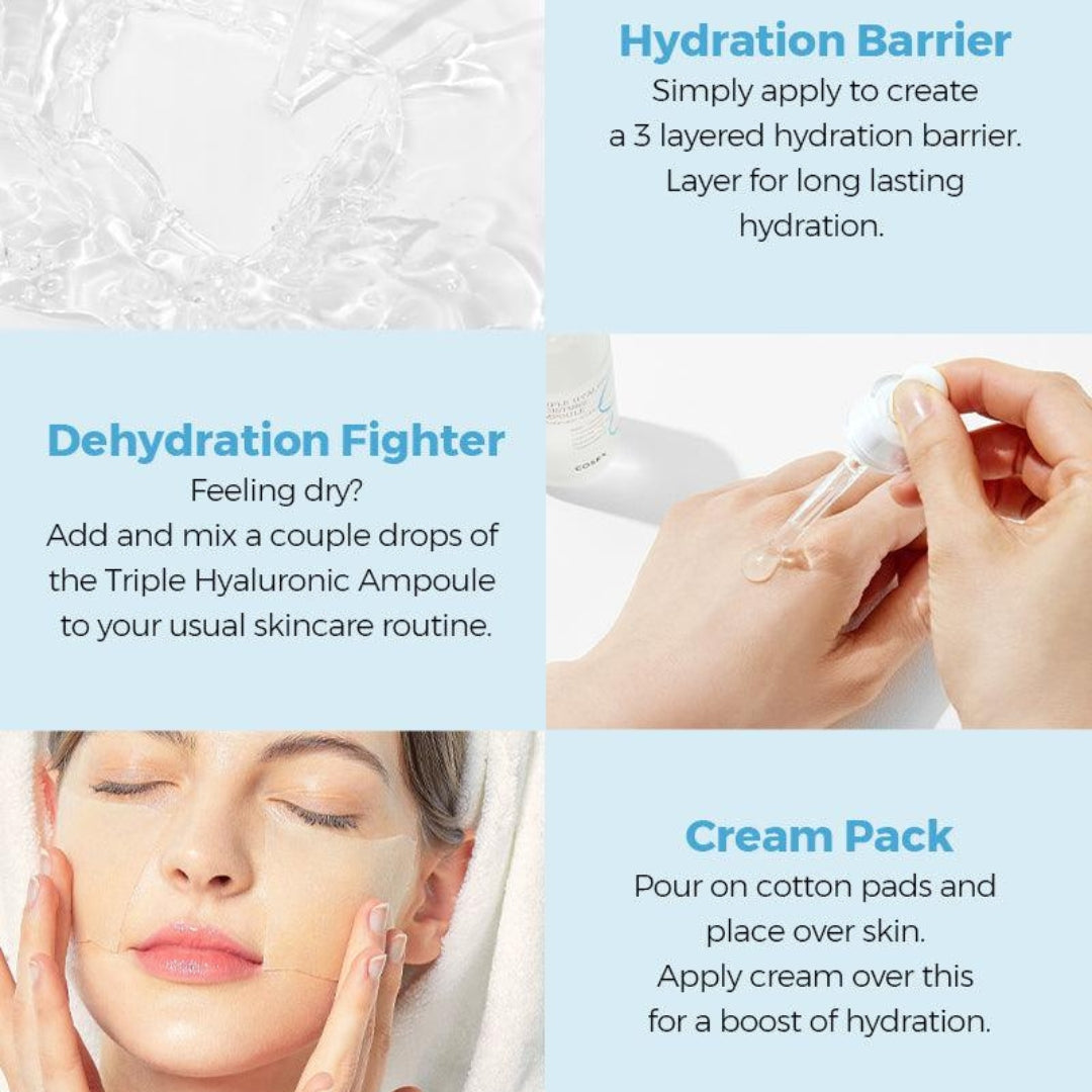 Hydrium Triple Hyaluronic Moisture Ampoule-COSRX-HBYTALA