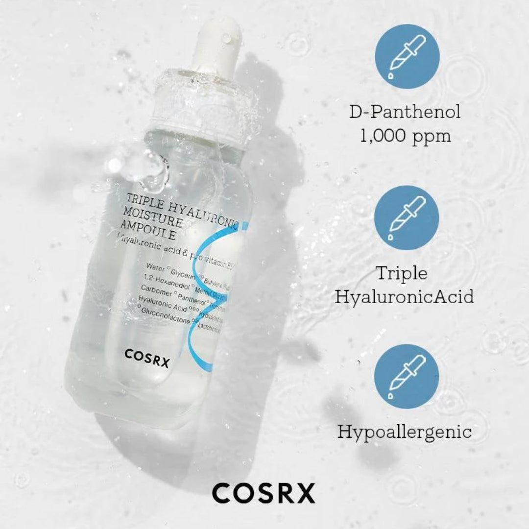 Hydrium Triple Hyaluronic Moisture Ampoule-COSRX-HBYTALA