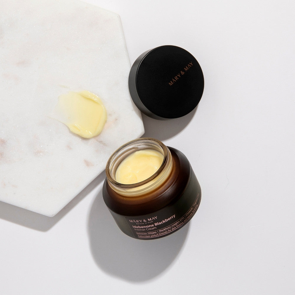 Idebenone Blackberry Intense Cream-MARY&MAY-HBYTALA