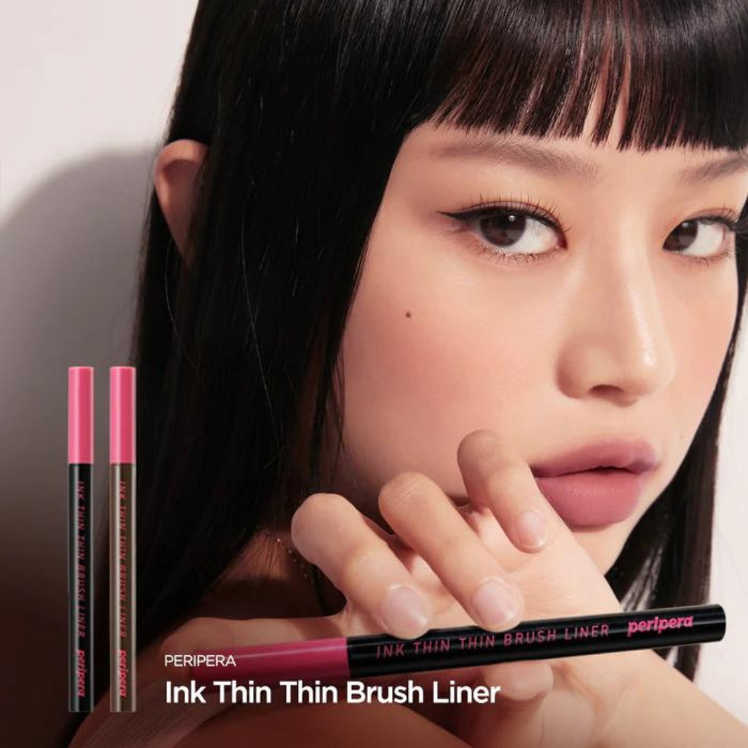 Ink Thin Thin Brush Liner - Brown-PERIPERA-HBYTALA
