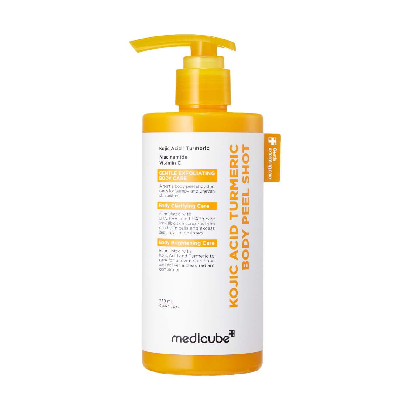 KOJIC ACID TURMERIC BODY PEEL SHOT 280ml-MEDICUBE-HBYTALA