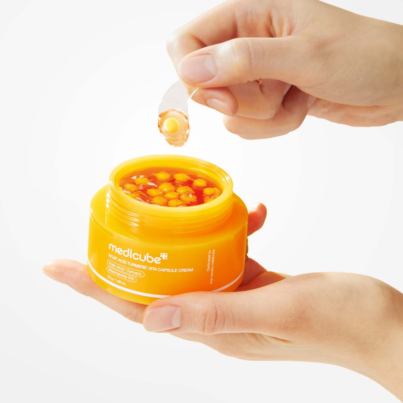 KOJIC ACID TURMERIC VITA CAPSULE CREAM-MEDICUBE-HBYTALA