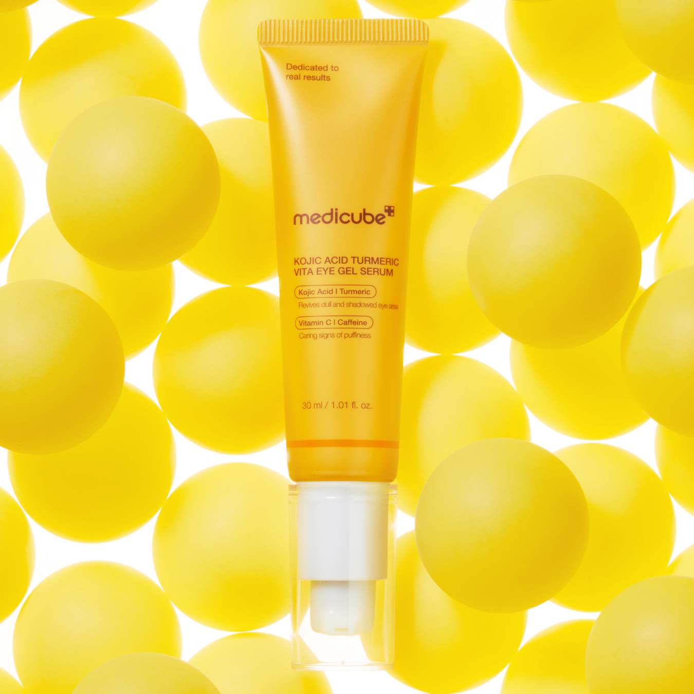 KOJIC ACID TURMERIC VITA EYE GEL SERUM 30ml-MEDICUBE-HBYTALA