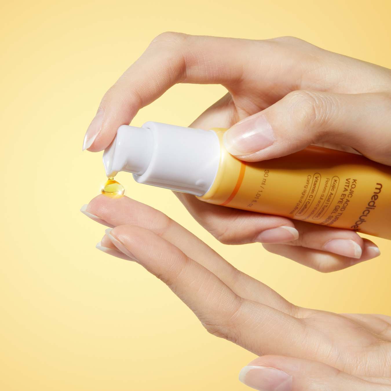 KOJIC ACID TURMERIC VITA EYE GEL SERUM 30ml-MEDICUBE-HBYTALA