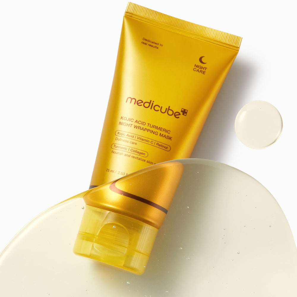 Kojic Acid Turmeric Night Wrapping Mask 75 ML-MEDICUBE-HBYTALA