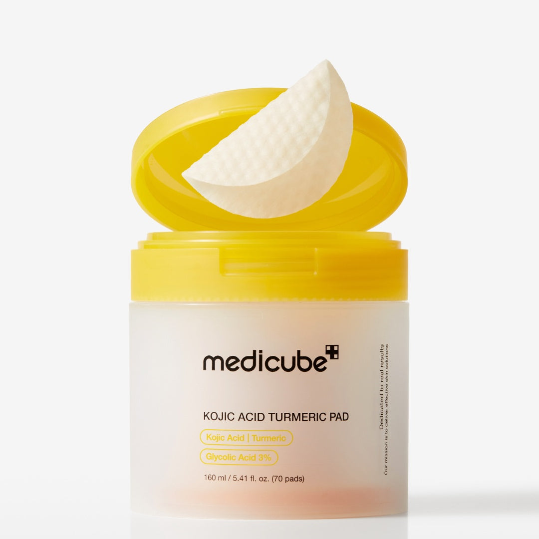 Kojic Acid Turmeric Toner Pad-MEDICUBE-HBYTALA