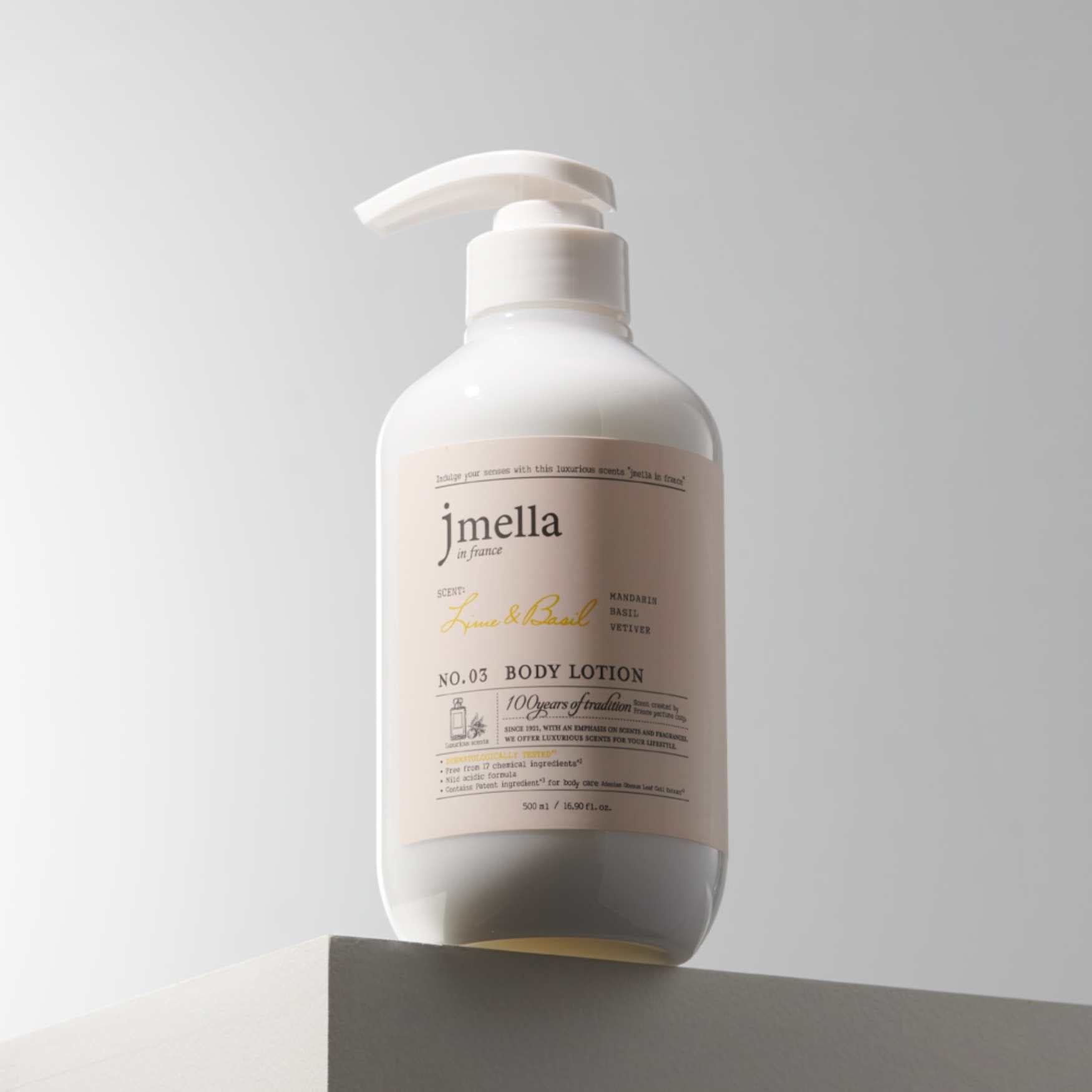 LIME & BASIL BODY LOTION 500 ML-JMELLA-HBYTALA