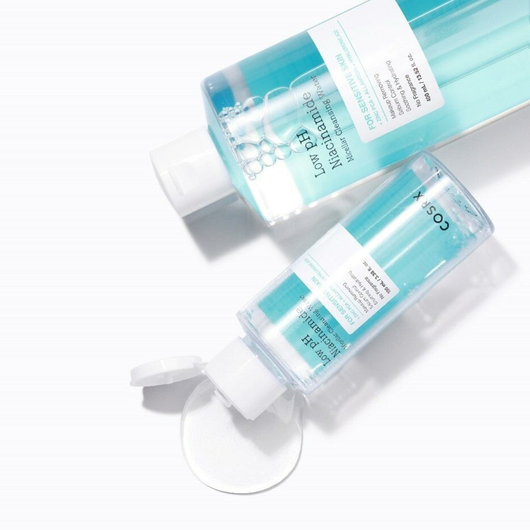 Low pH Niacinamide Micellar Cleansing Water 400 ML-COSRX-HBYTALA