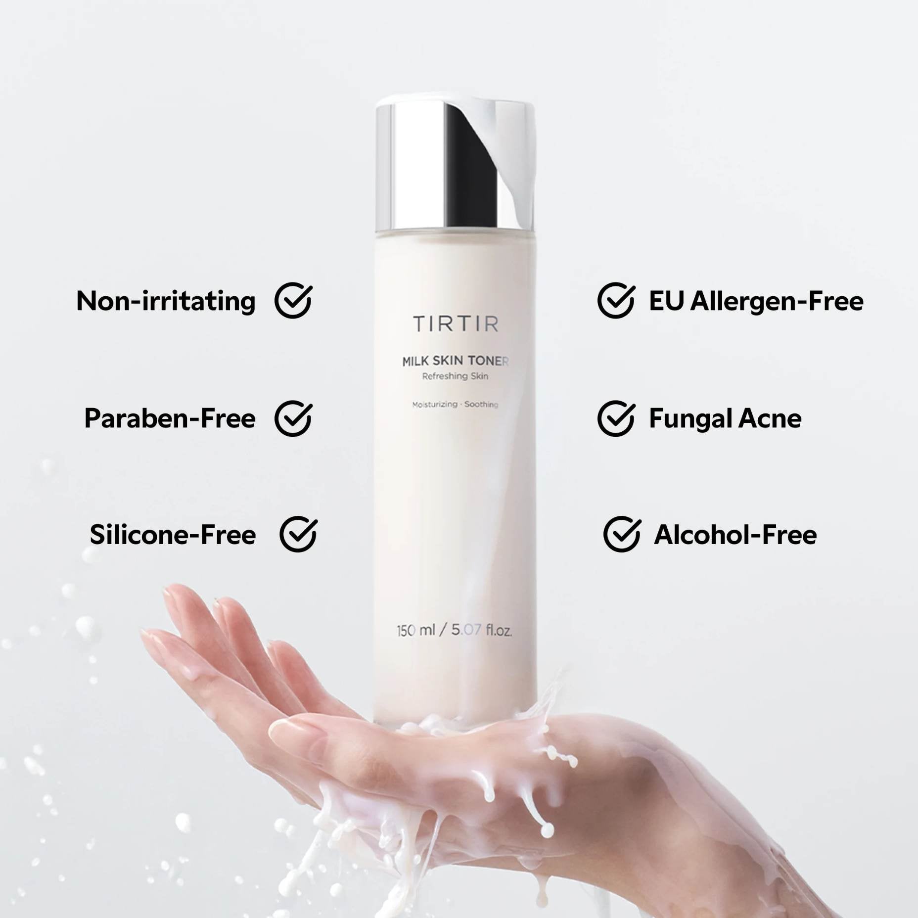 MIlk Skin Toner 150 ML-TIRTIR-HBYTALA