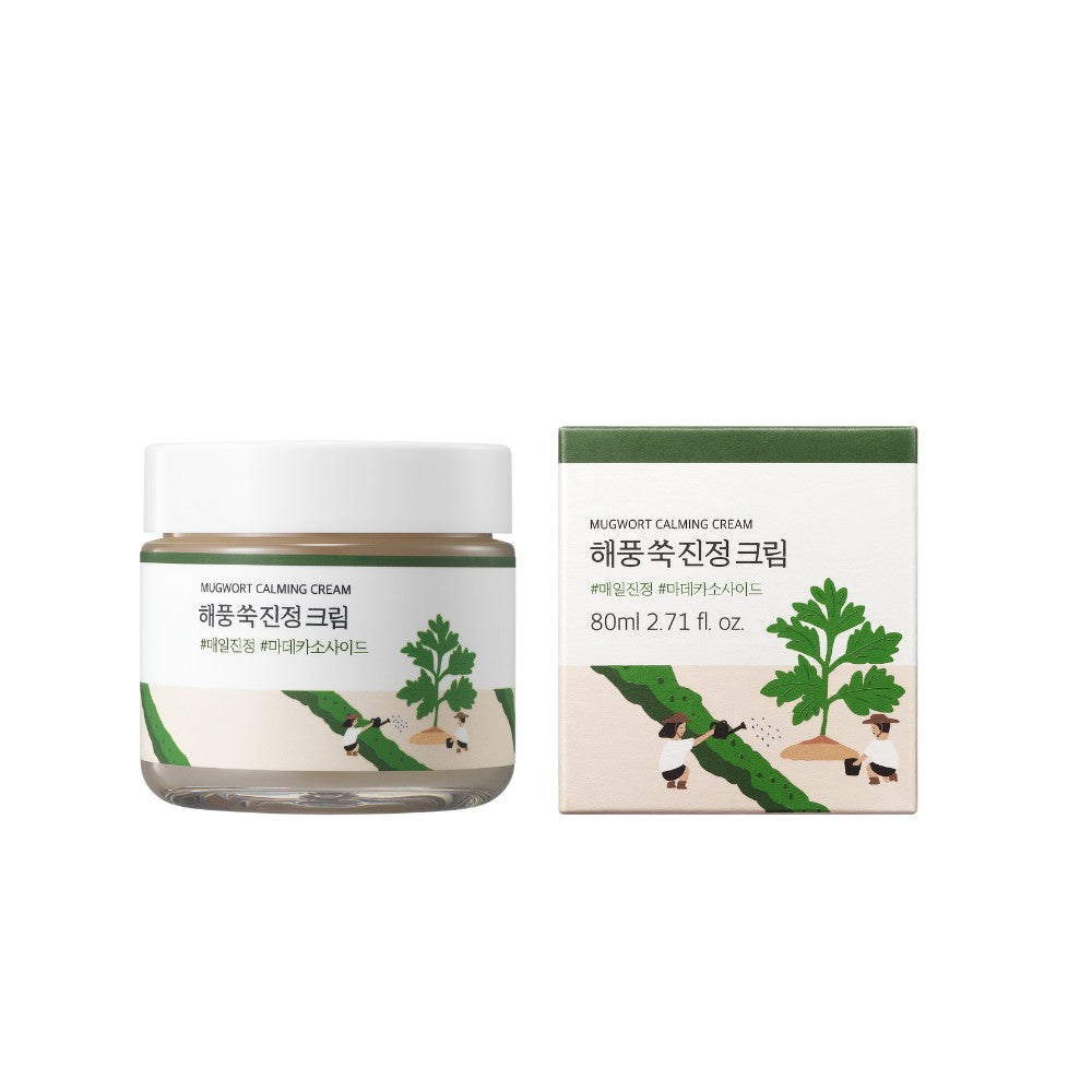 MUGWORT CALMING CREAM 80ml-ROUND LAB-HBYTALA
