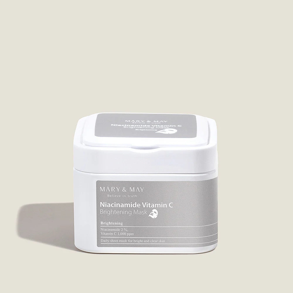 Niacinamide VitaminC Brightening Mask 30ea/400g-MARY&MAY-HBYTALA