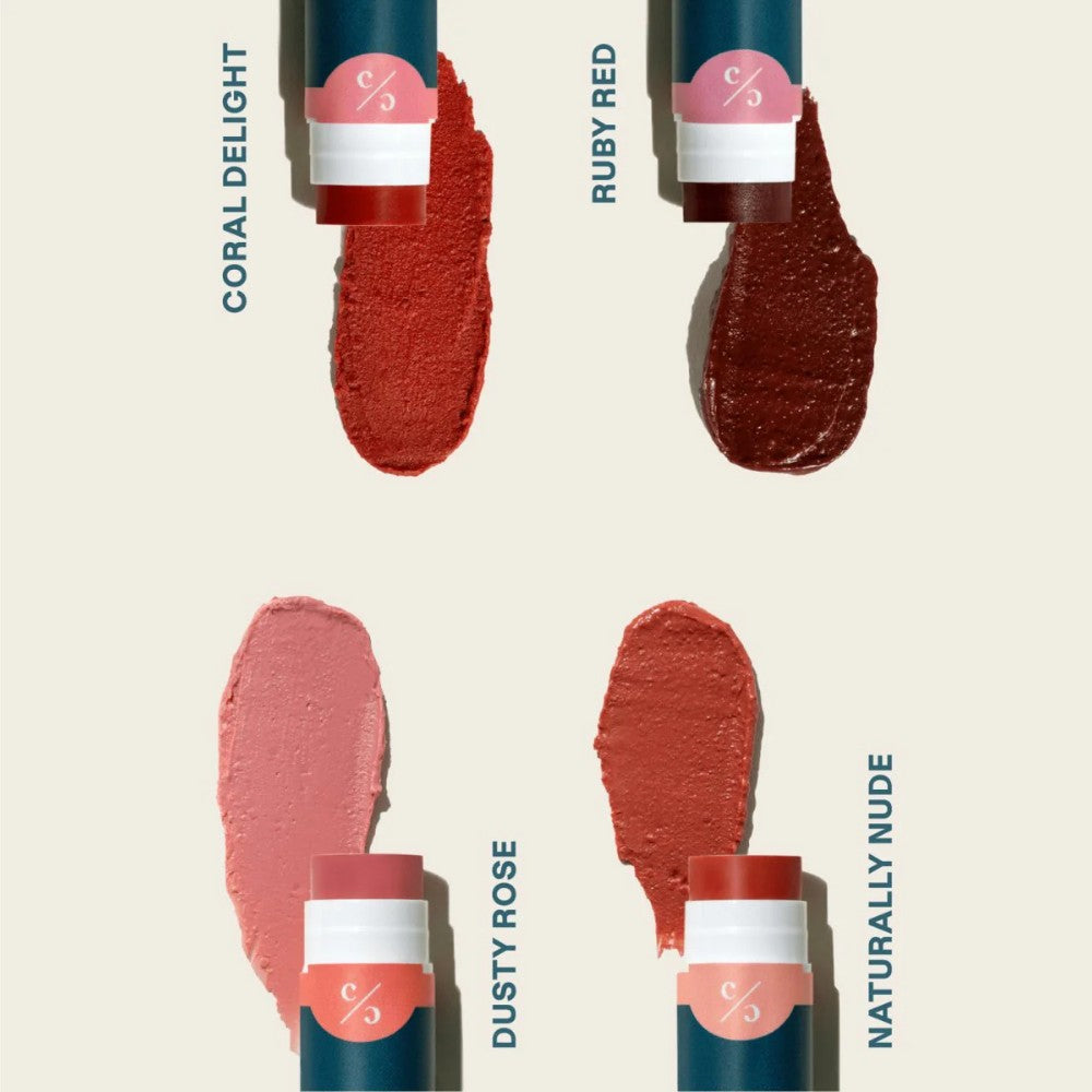 Non-gmo Tinted Lip Balm 4 Colors-Cliganic-HBYTALA