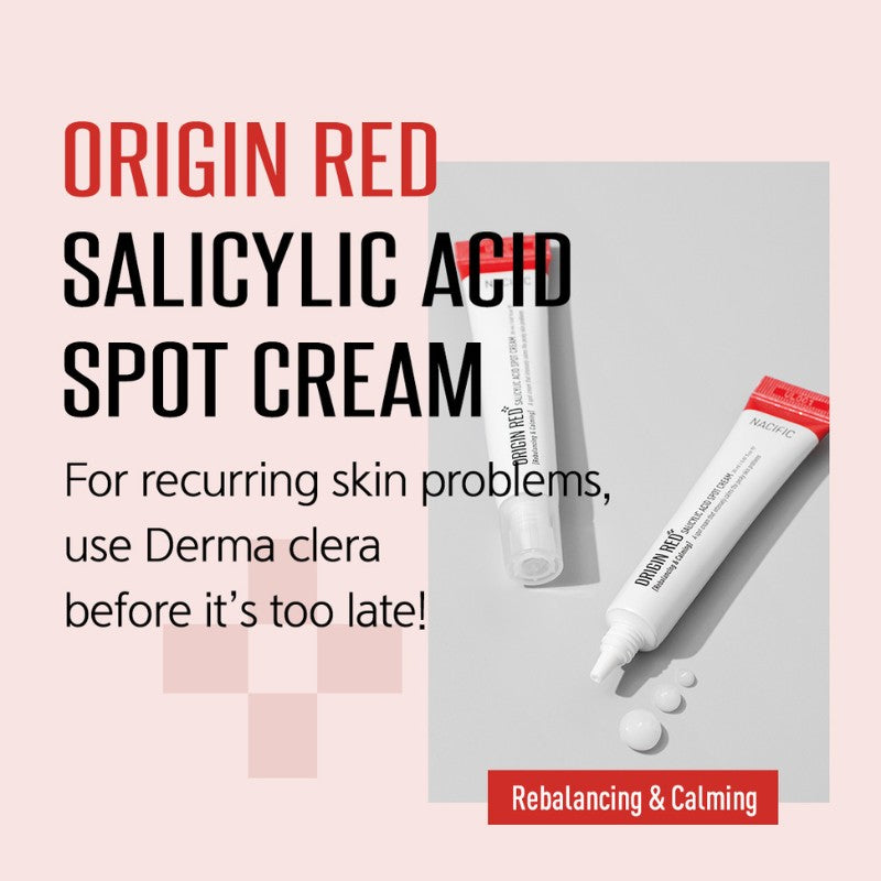 Origin Red Salicylic Acid Spot Cream-NACIFIC-HBYTALA