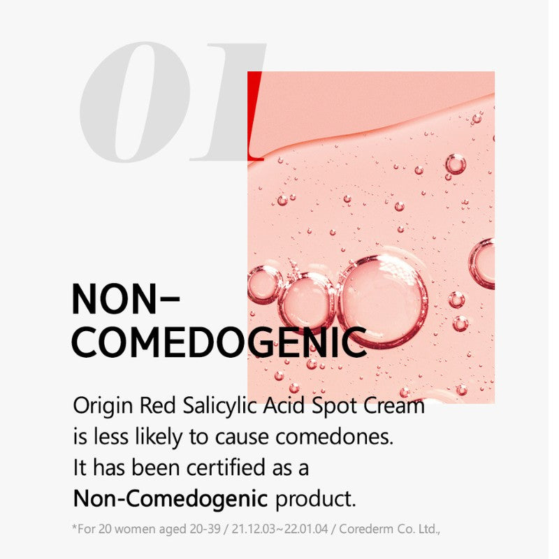 Origin Red Salicylic Acid Spot Cream-NACIFIC-HBYTALA