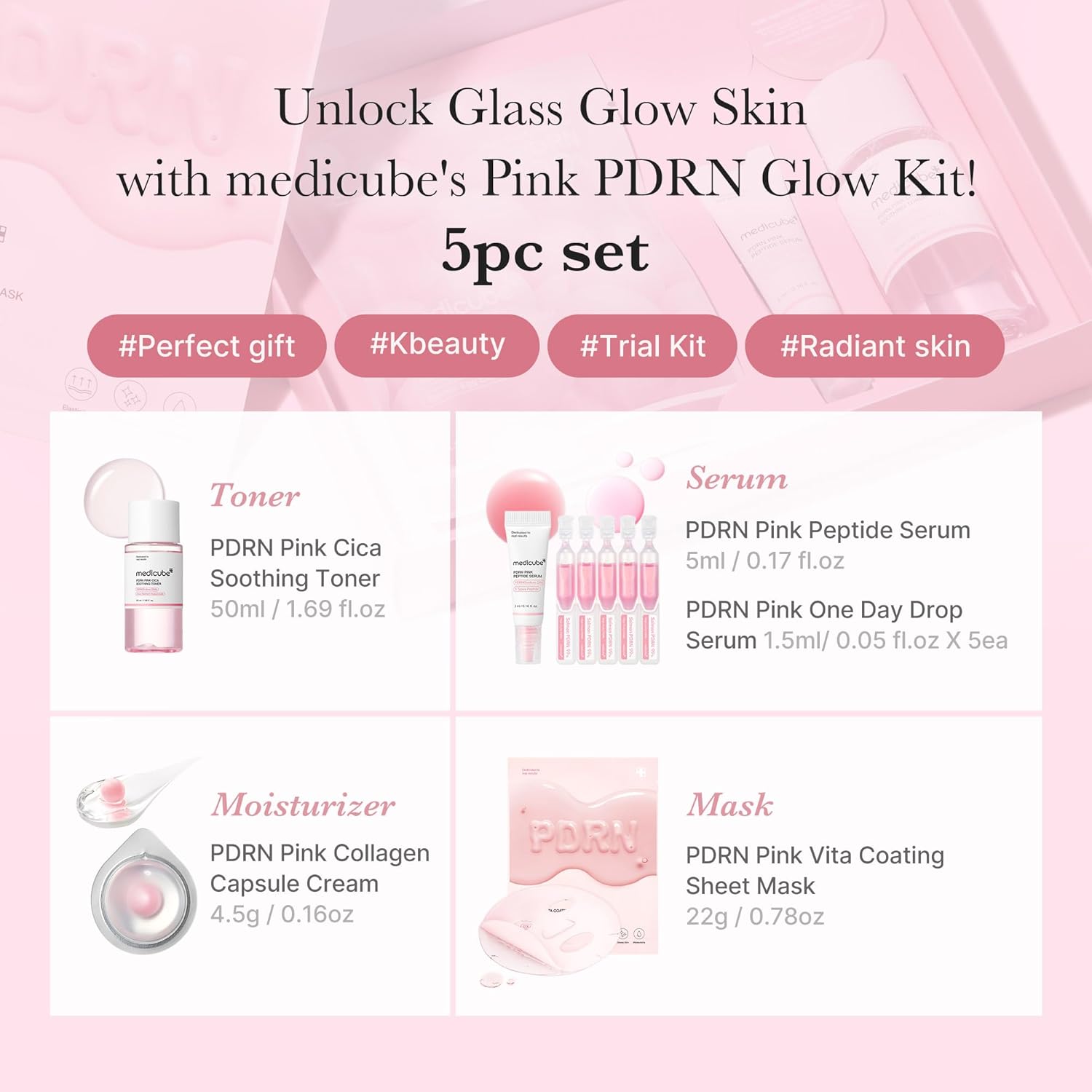 PDRN Glow Set-MEDICUBE-HBYTALA