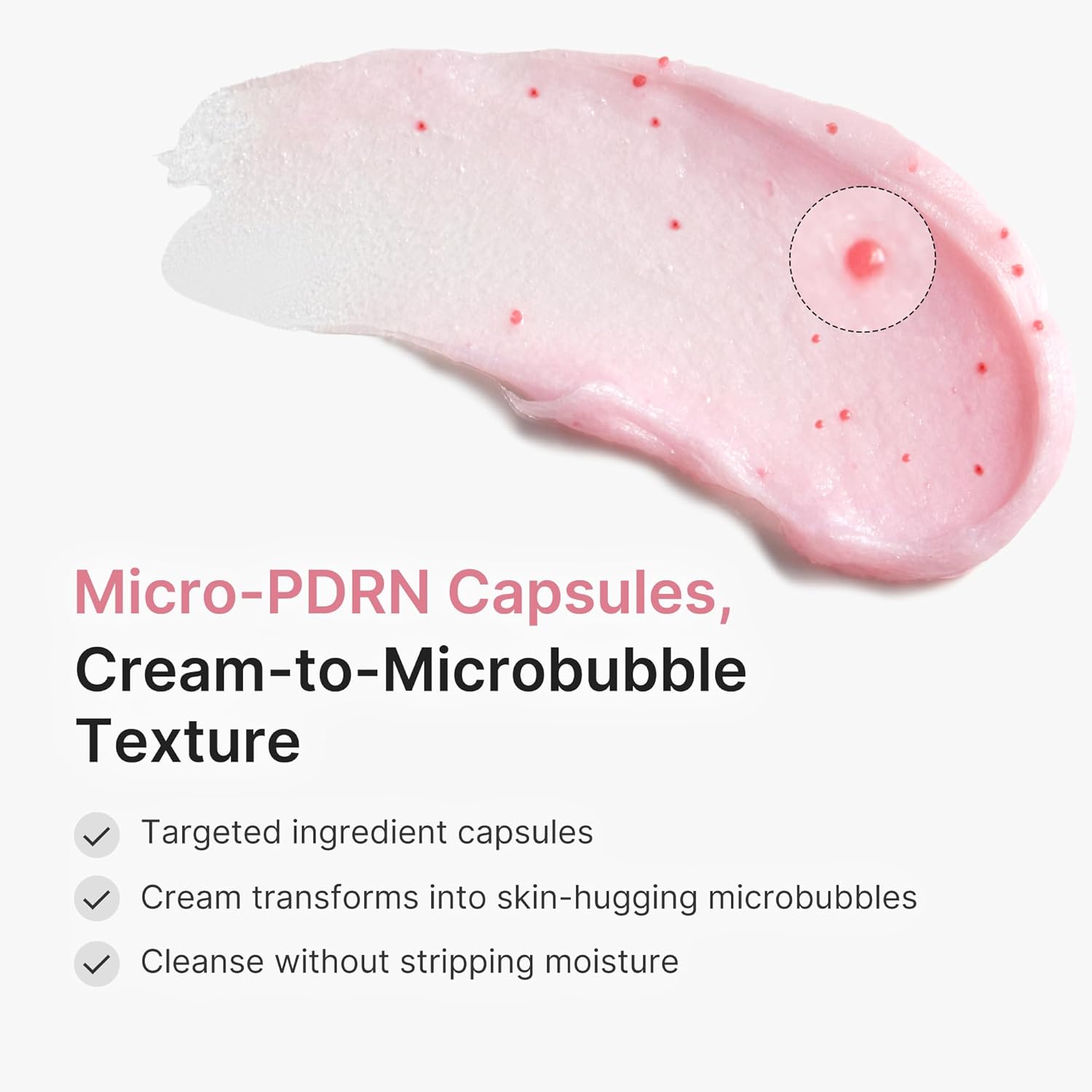 PDRN Pink Glutathione Capsule Cleansing Foam-MEDICUBE-HBYTALA