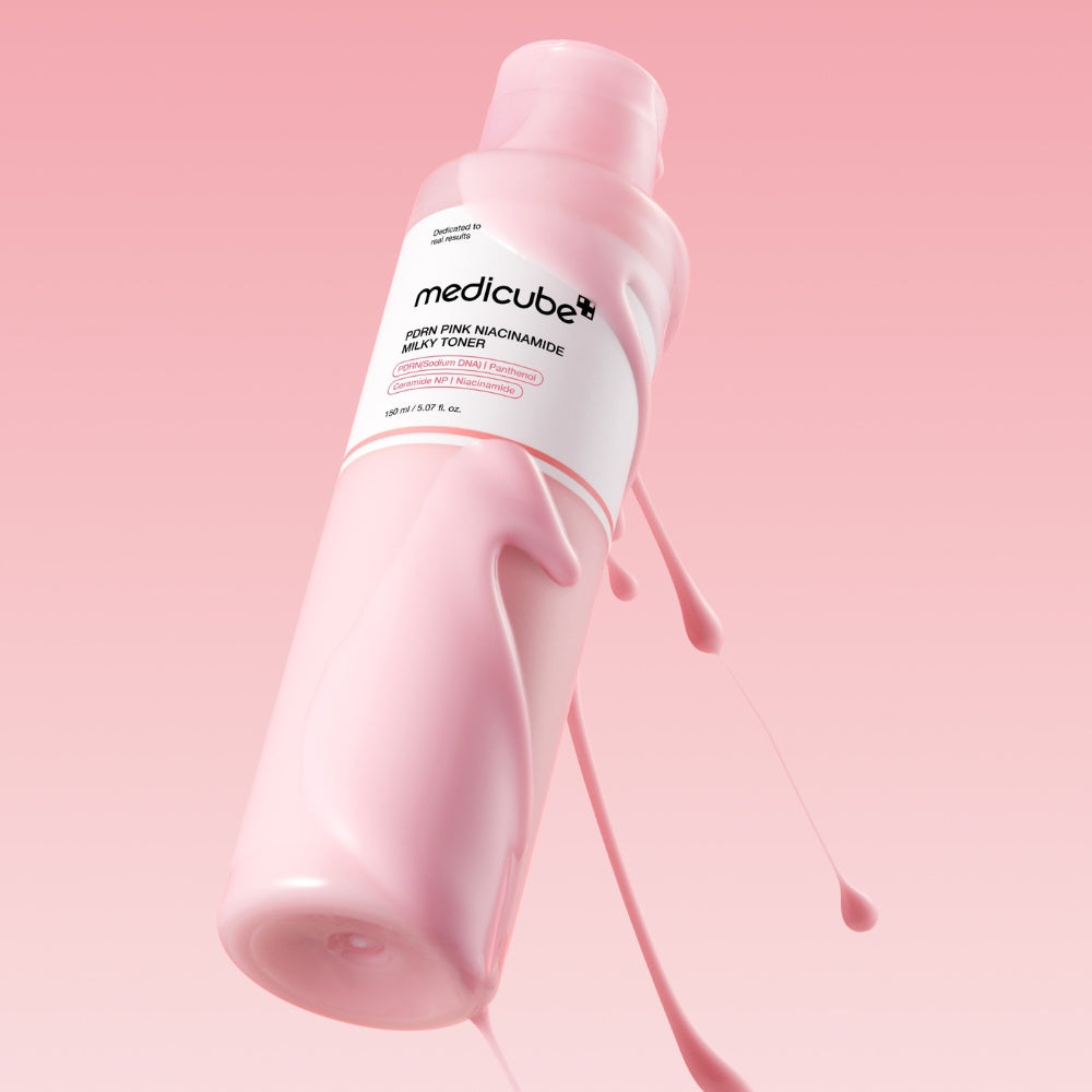 PDRN Pink Niacinamide Milky Toner 150 ML-MEDICUBE-HBYTALA
