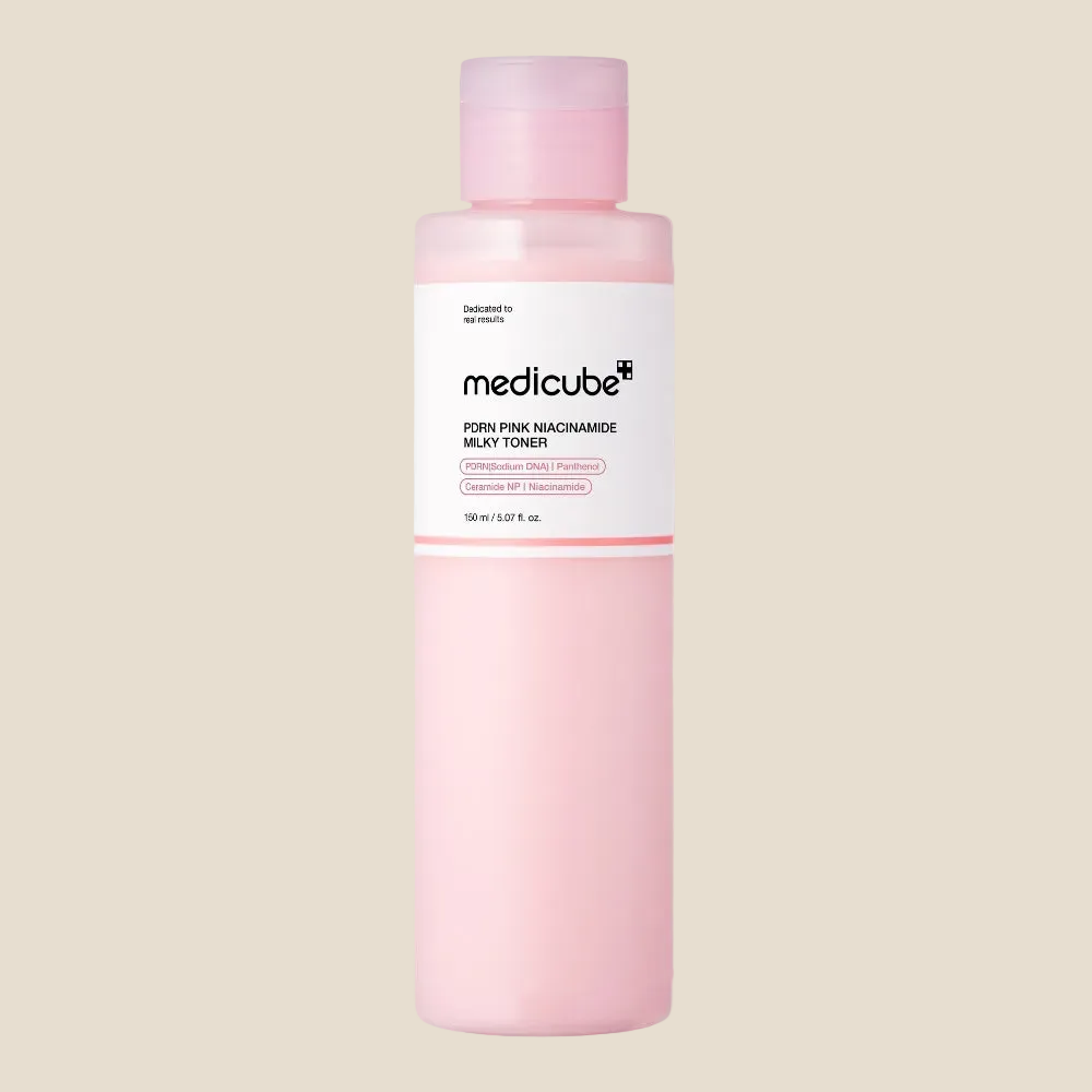 PDRN Pink Niacinamide Milky Toner 150 ML-MEDICUBE-HBYTALA