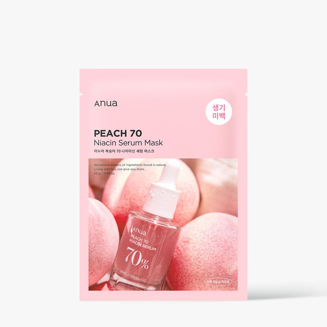 Peach 70 Niacin Serum Mask-ANUA-HBYTALA