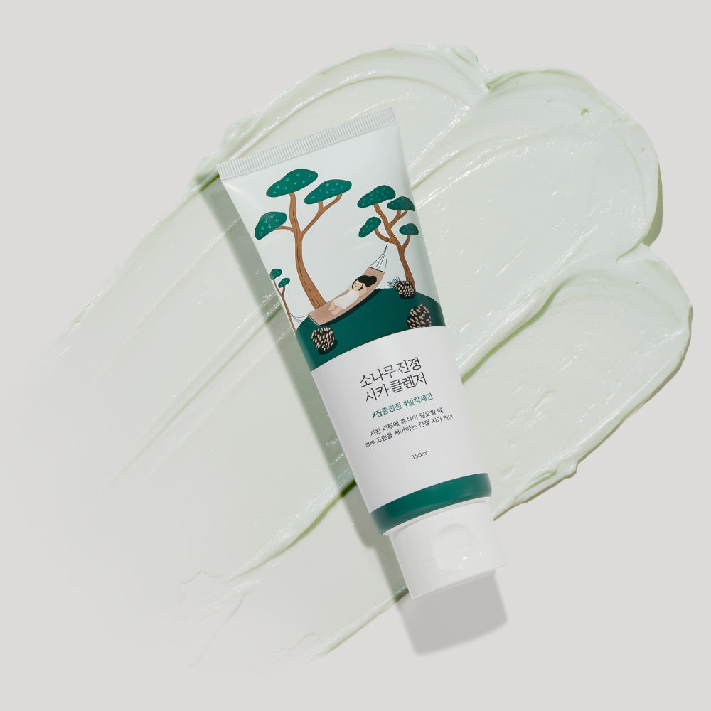 Pine Calming Cica Cleanser-ROUND LAB-HBYTALA