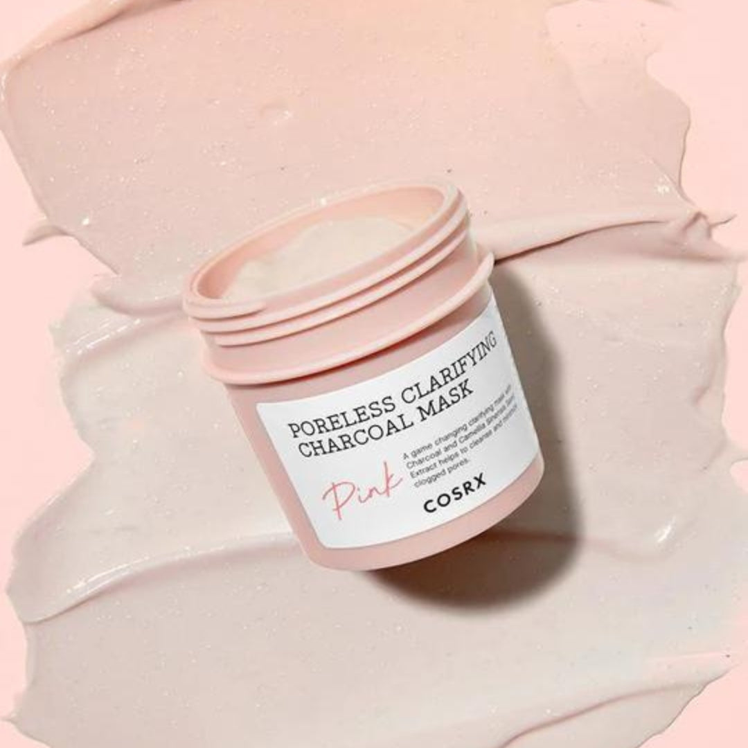 Poreless Clarifying Charcoal Mask Pink-COSRX-HBYTALA