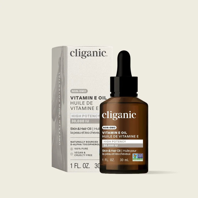 Pure Non-GMO Vitamin E Oil 1oz-Cliganic-HBYTALA